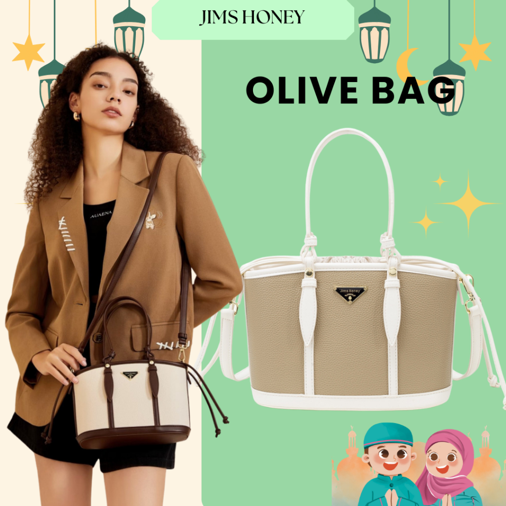 JIMS HONEY TAS SELEMPANG WANITA OLIVE BAG
