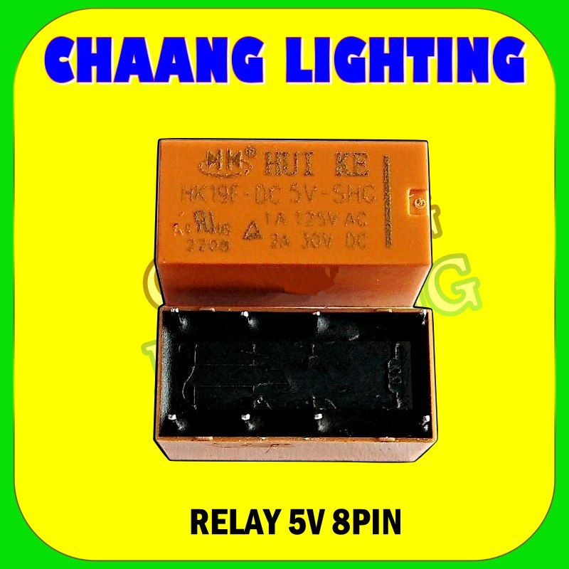 RELAY 5V 8P RELAY DPDT 5V DC 8 PIN HK19F-DC5V RELAY HRS2H-S-DC5V 5 VOLT 8 PIN RELAY 5V 8 KAKI