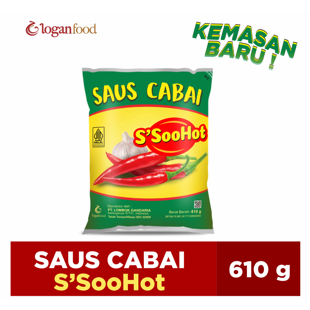[ SCH-610R ] -SAUS CABAI LOMBOK GANDARIA S'SooHOT  (Area Jawa Tengah)
