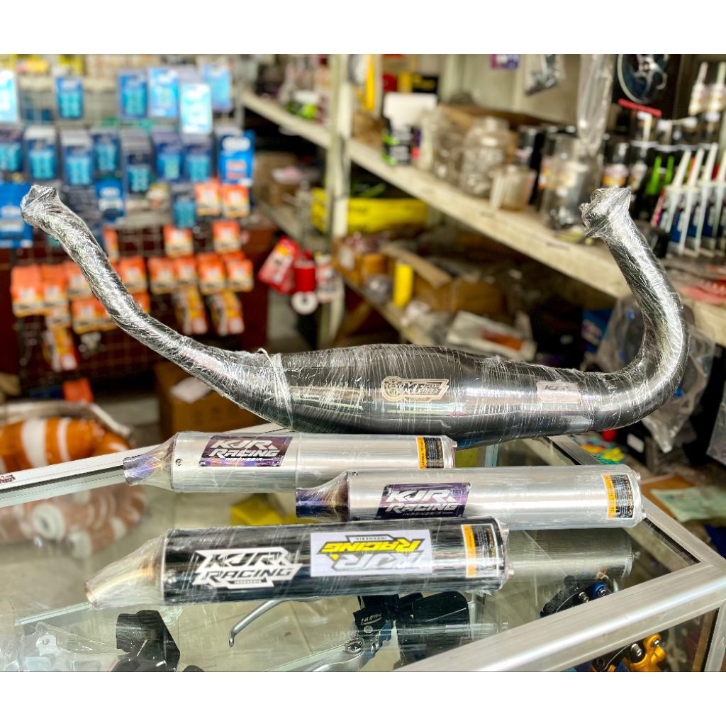 KNALPOT KOBRA NINJA R/SS KJR RACING LAMBUNG 41,5 STAINLIS&GALVANIS