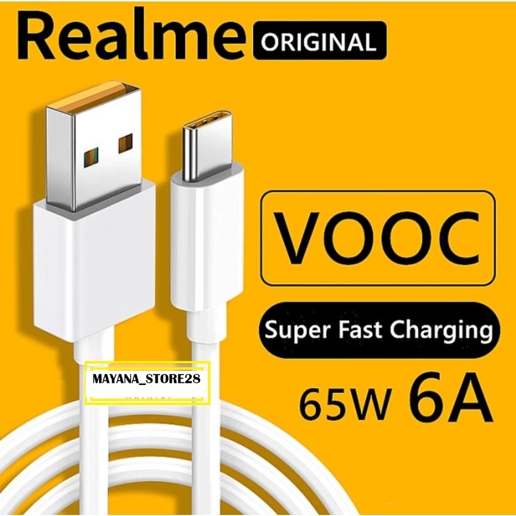 28 -  2026 Cable Data Fast Charging REALME NARZO 50 50A 50i 50A-Prime 30A 20 20Pro NARZO 1 Saja GT M