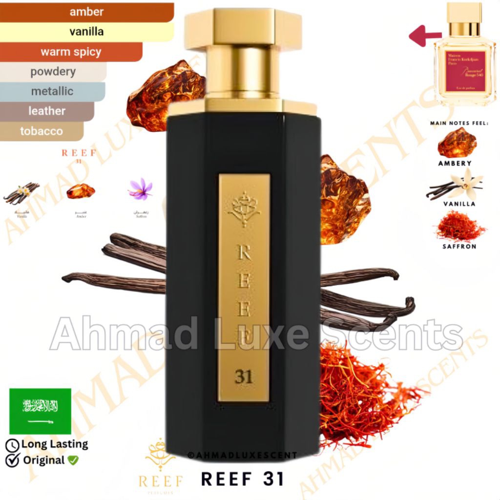 Reef 31 Asli PArfum Arab Saudi