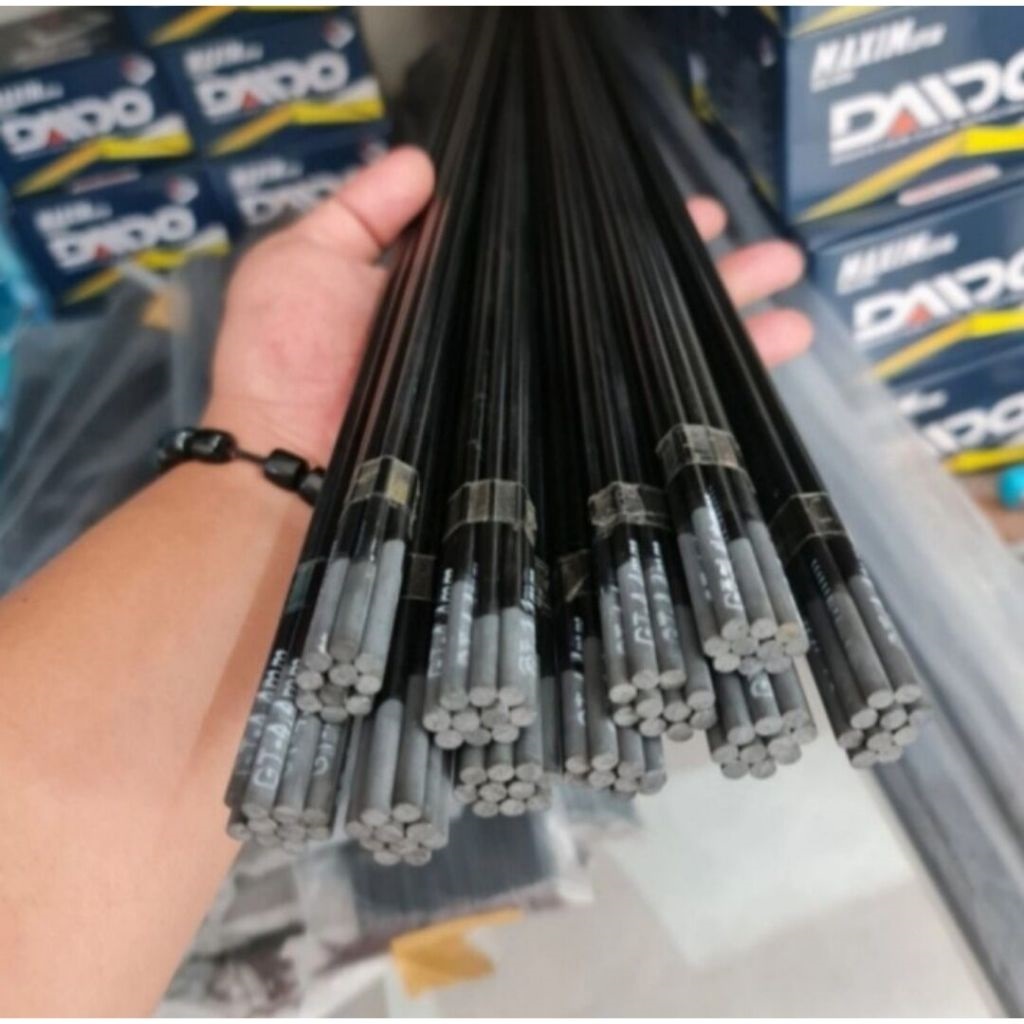 Ujung tegek carbon solid import berkualitas panjang 60cm medium hard cocok untuk mengganti tegek pho