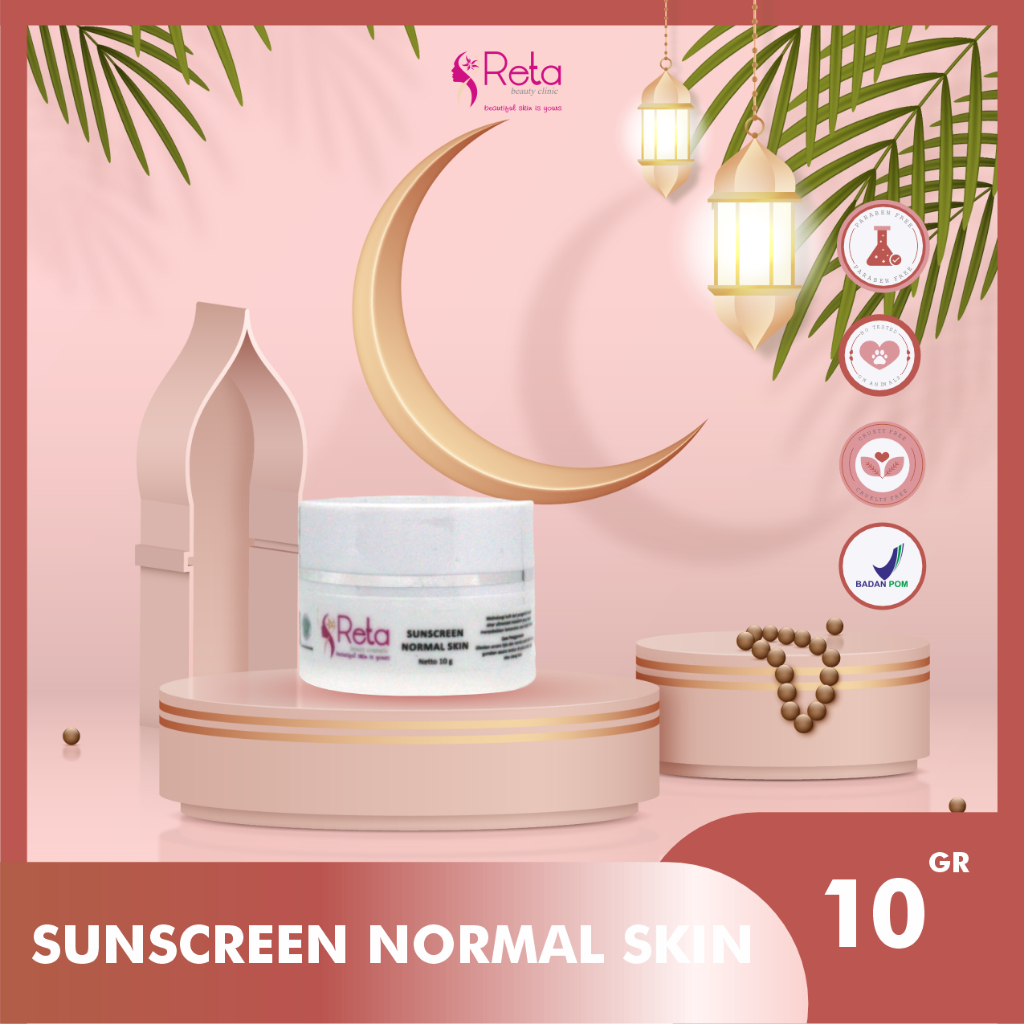 Sunscreen Normal Skin/Sunscreen/Sunblock/UV Protection/Reta Beauty Clinic/Sunscreen Murah