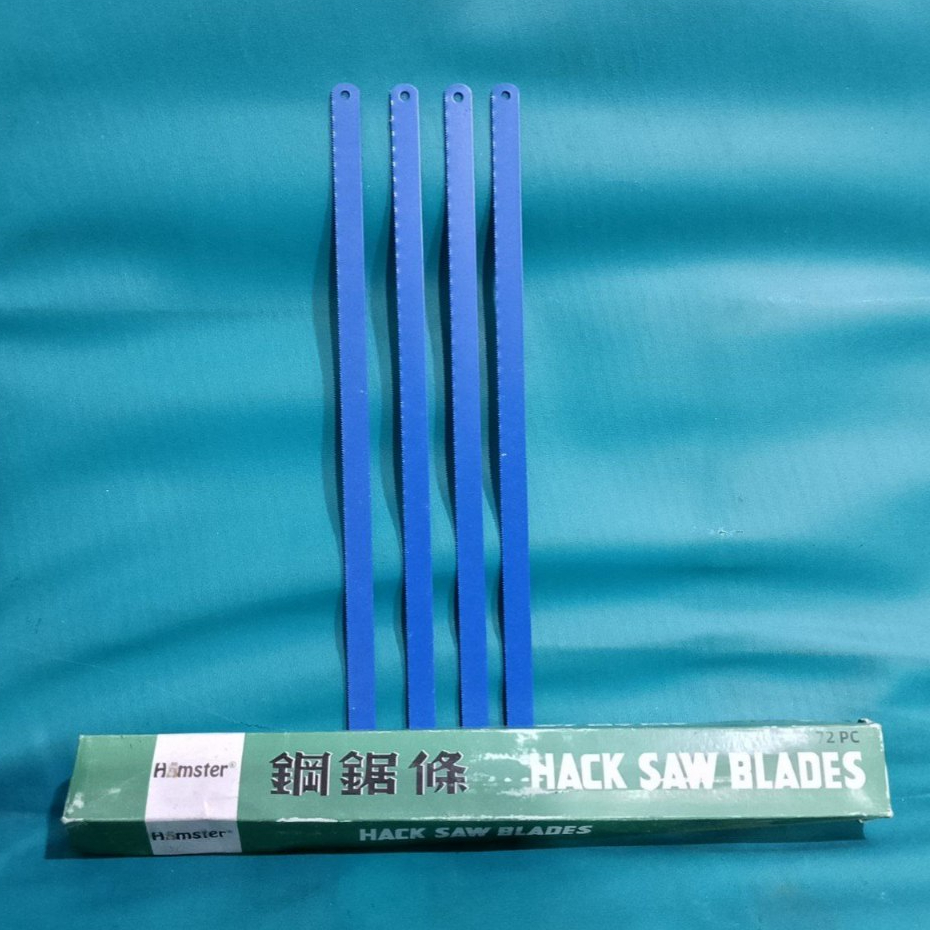 (Min 10) Mata Gergaji Besi Pemotong Manual Merk Hamster 1 Sisi