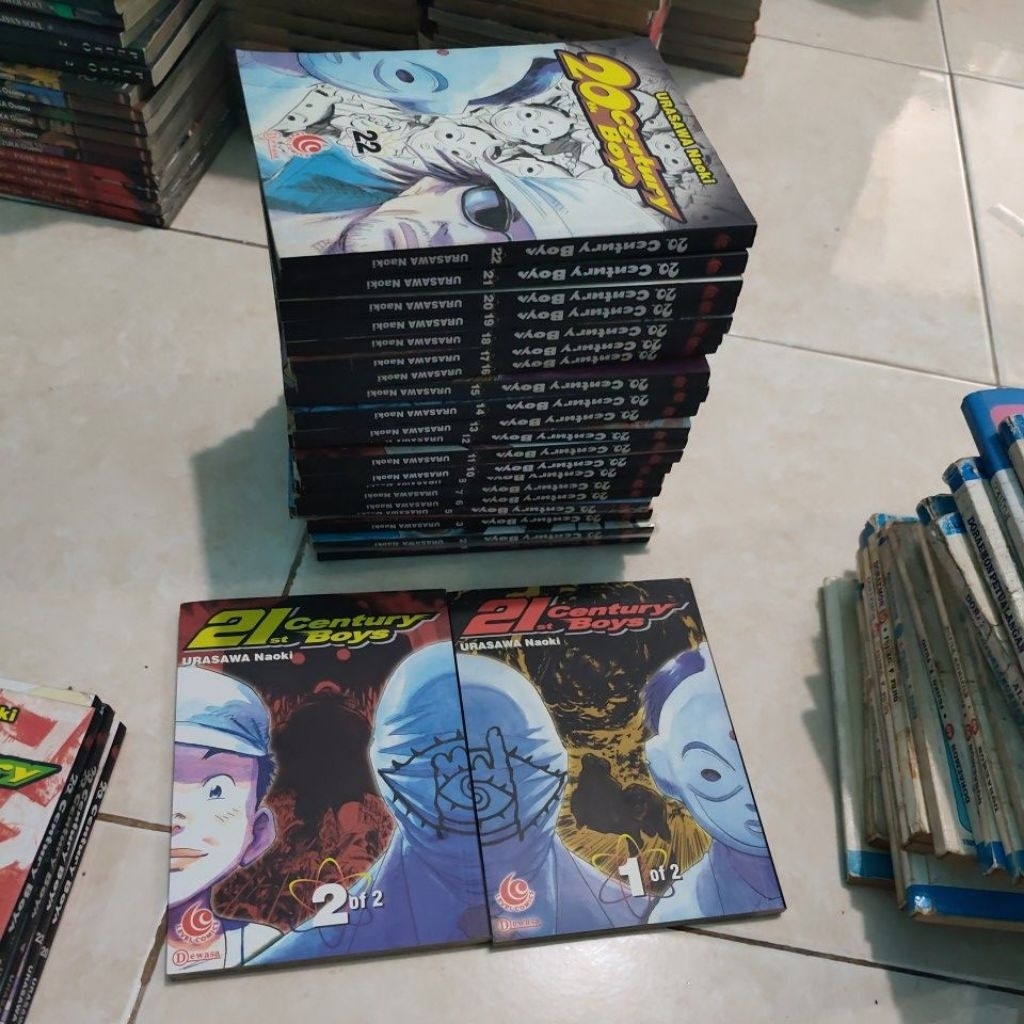 Komik 20th Century Boys Full Set Tamat 1-22 & 21 st Century boys 1-2 tamat original level comics set