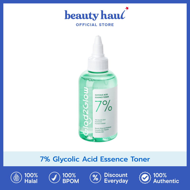 GLAD2GLOW 7% Glycolic Acid Essence Toner