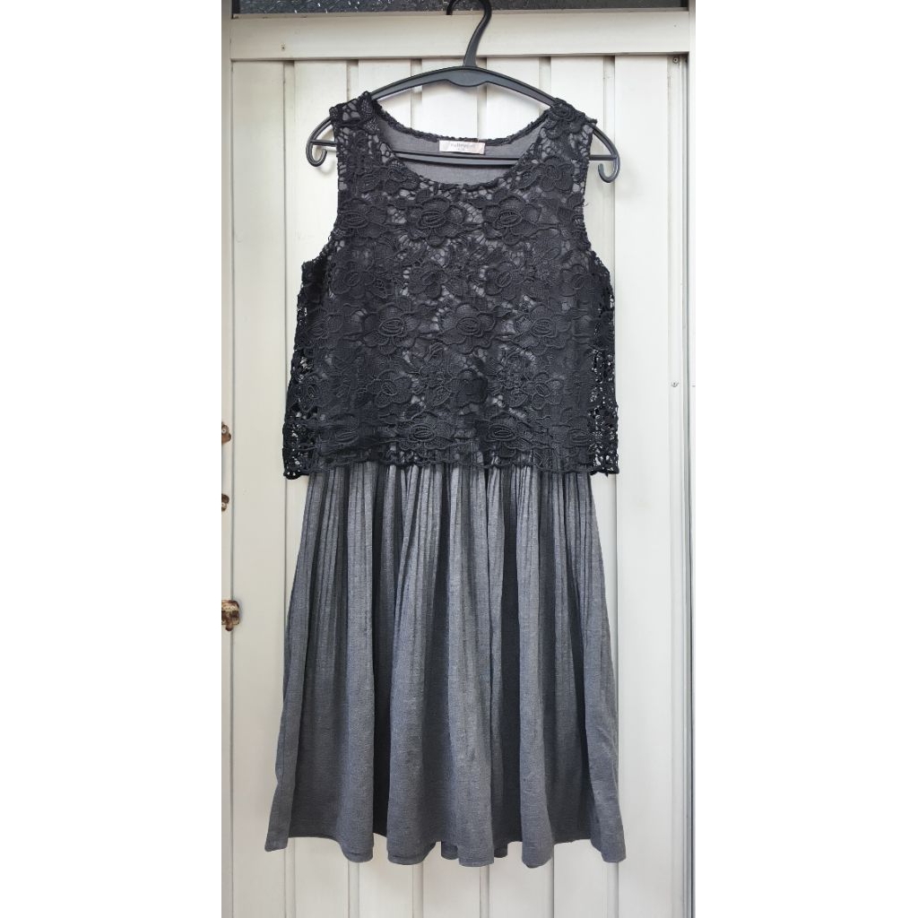 Preloved dress brukat prada mix kaos