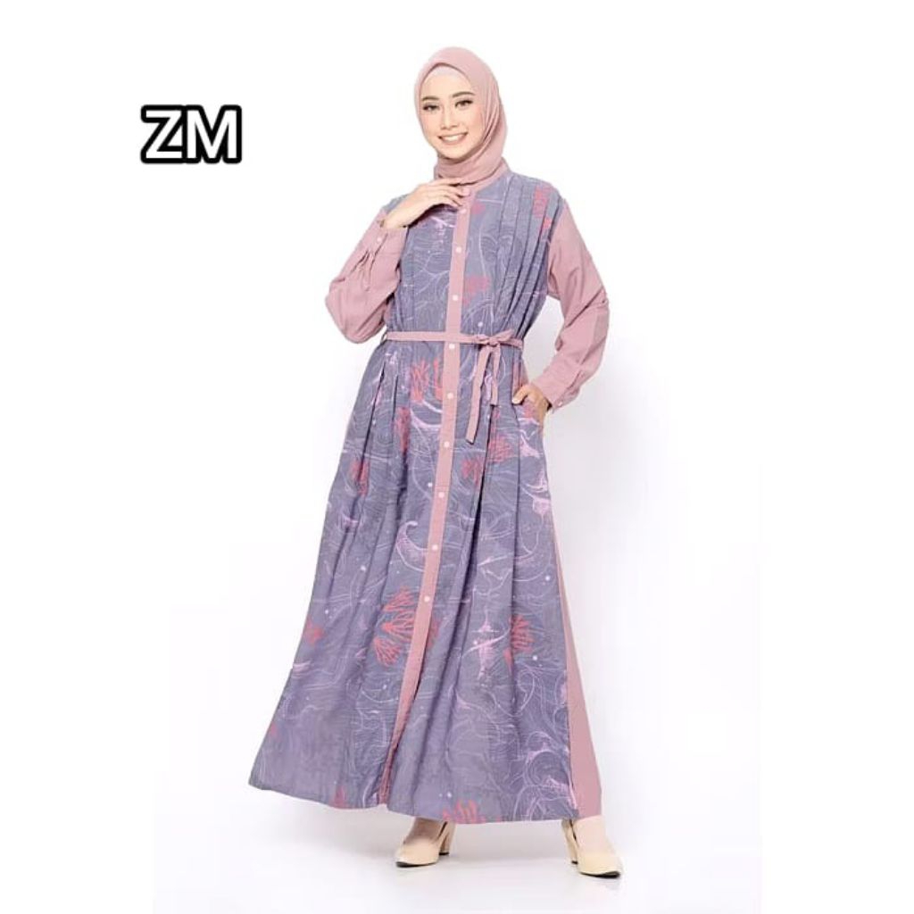 gamis dress Zaskia Mecca ZM ori
