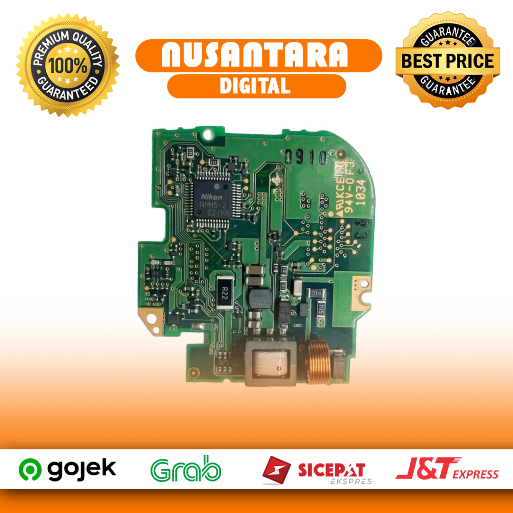 board papan samall lcd sreen flash nikon d7000