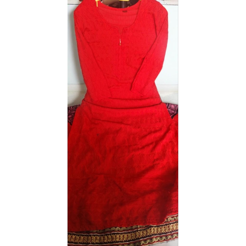 set rok india megarrr PL (kurti full bordir)