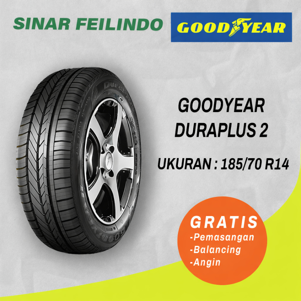Ban Mobil GOODYEAR DURAPLUS 2 185/70 R14