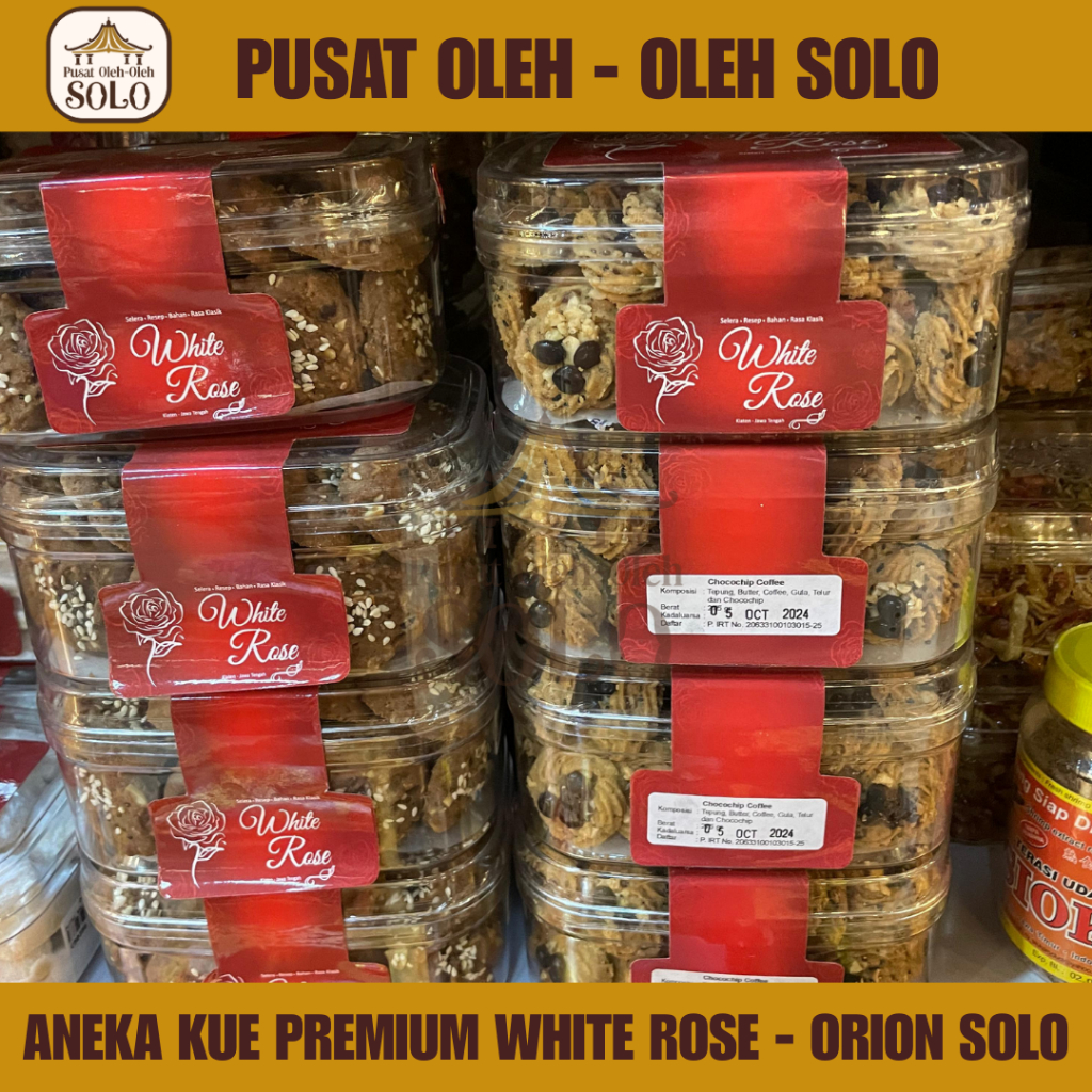 Aneka Kue Premium White Rose - Orion Solo