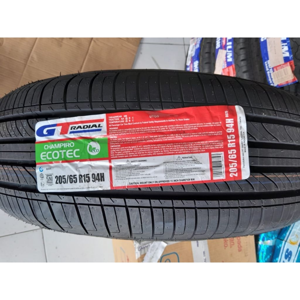 Ban Gt Radial 205/65 R15