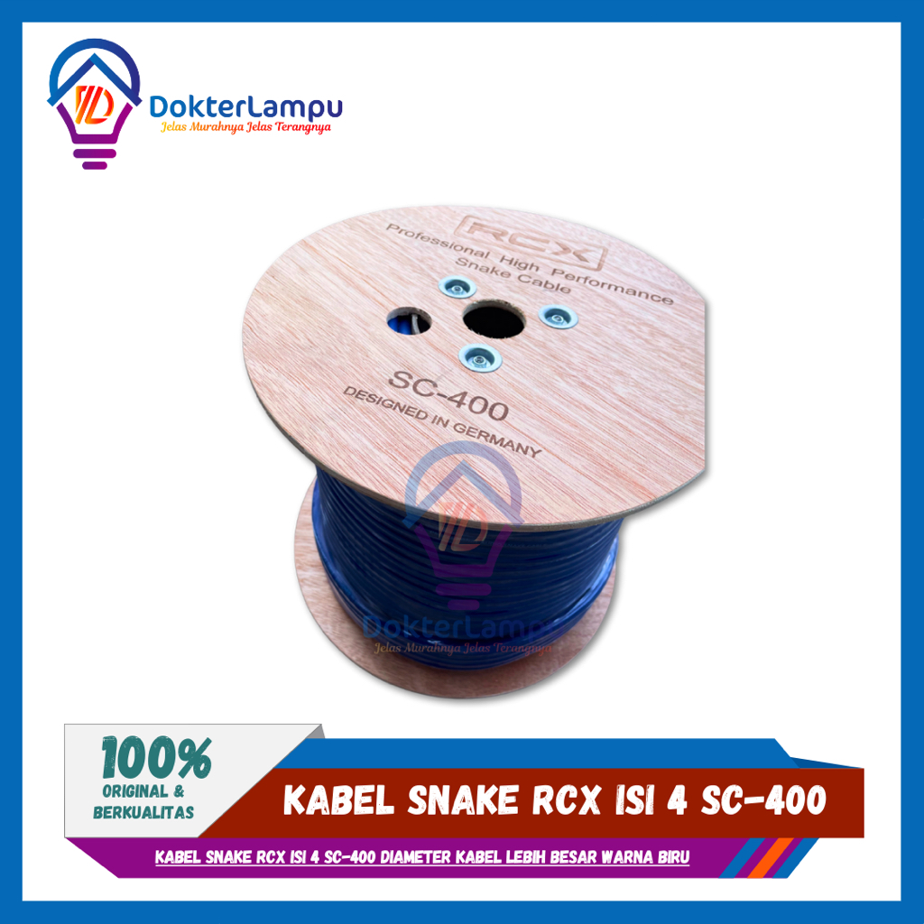 KABEL SPL AUDIO CABLE SNAKE ISI 4 KUALITAS SANGAT BAGUS
