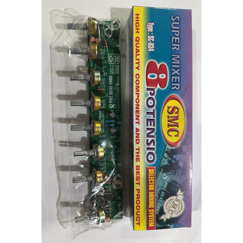Kit mixer 8 pot SMC