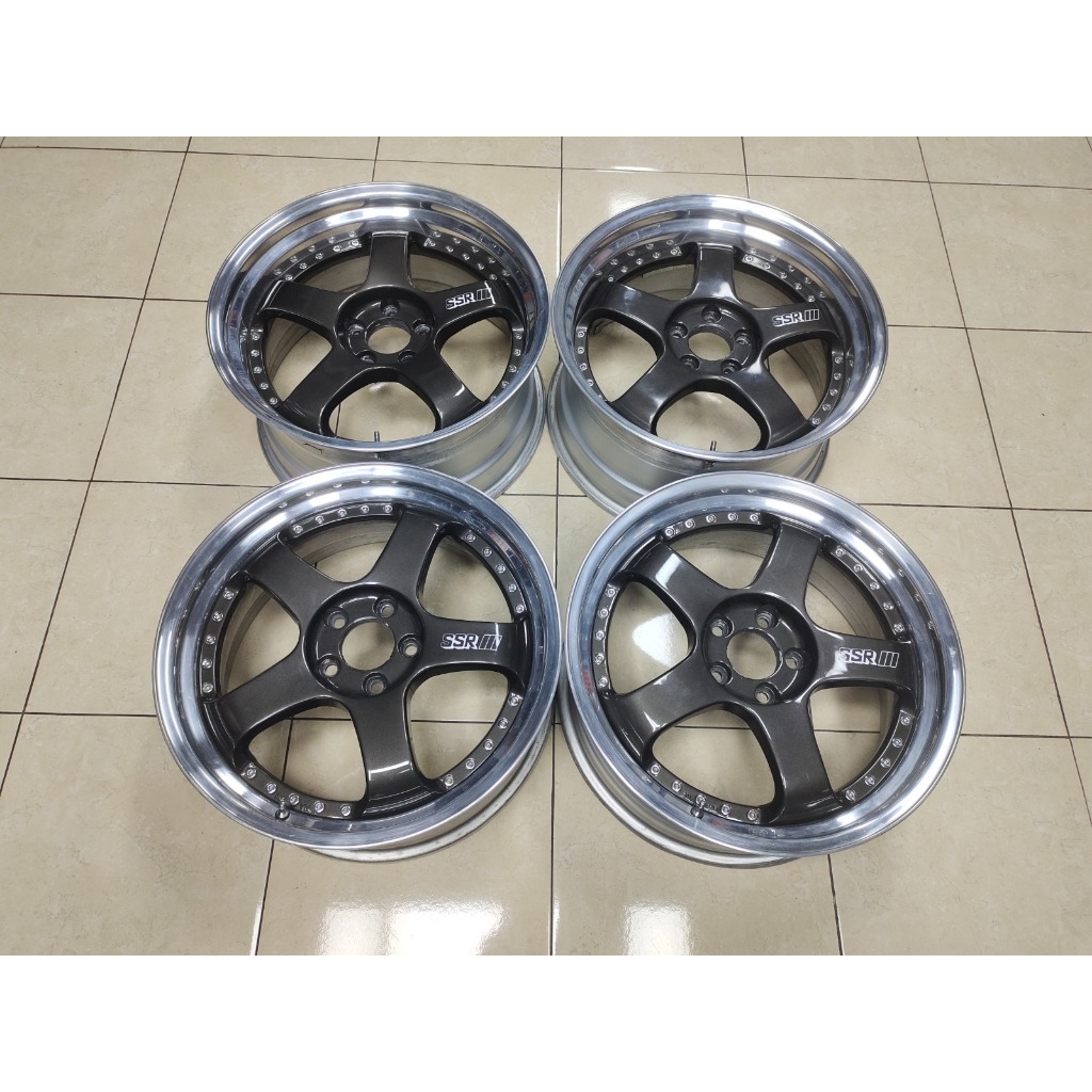 Velg Mobil SSR SP1 Original Japan Ring 19 Grey Lip Polish Second