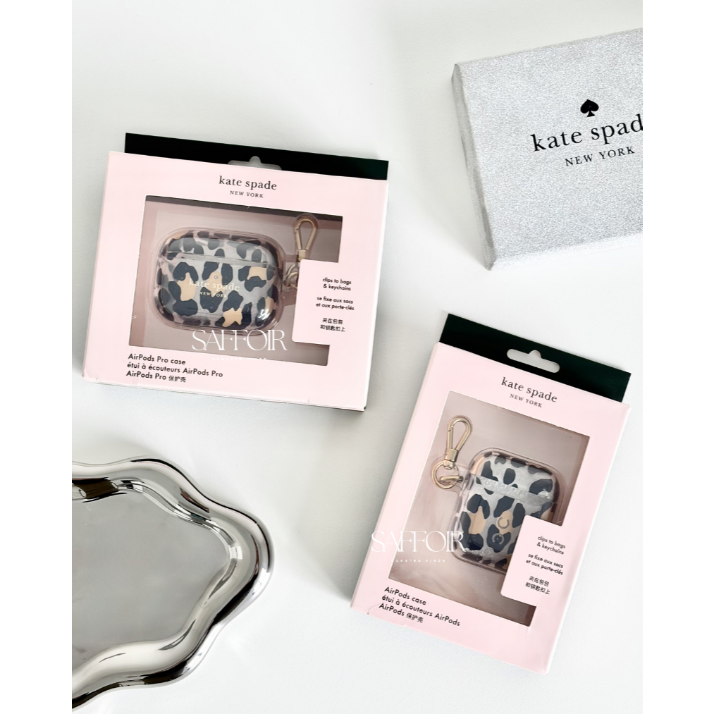 Kate Spade Leopard Airpods Pro Case/ Case