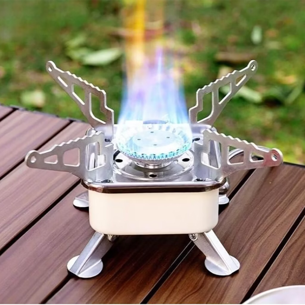 Kompor gas portable lipat / kompor gas camping / outdoor ultralight camping stove / kompor gas outdo