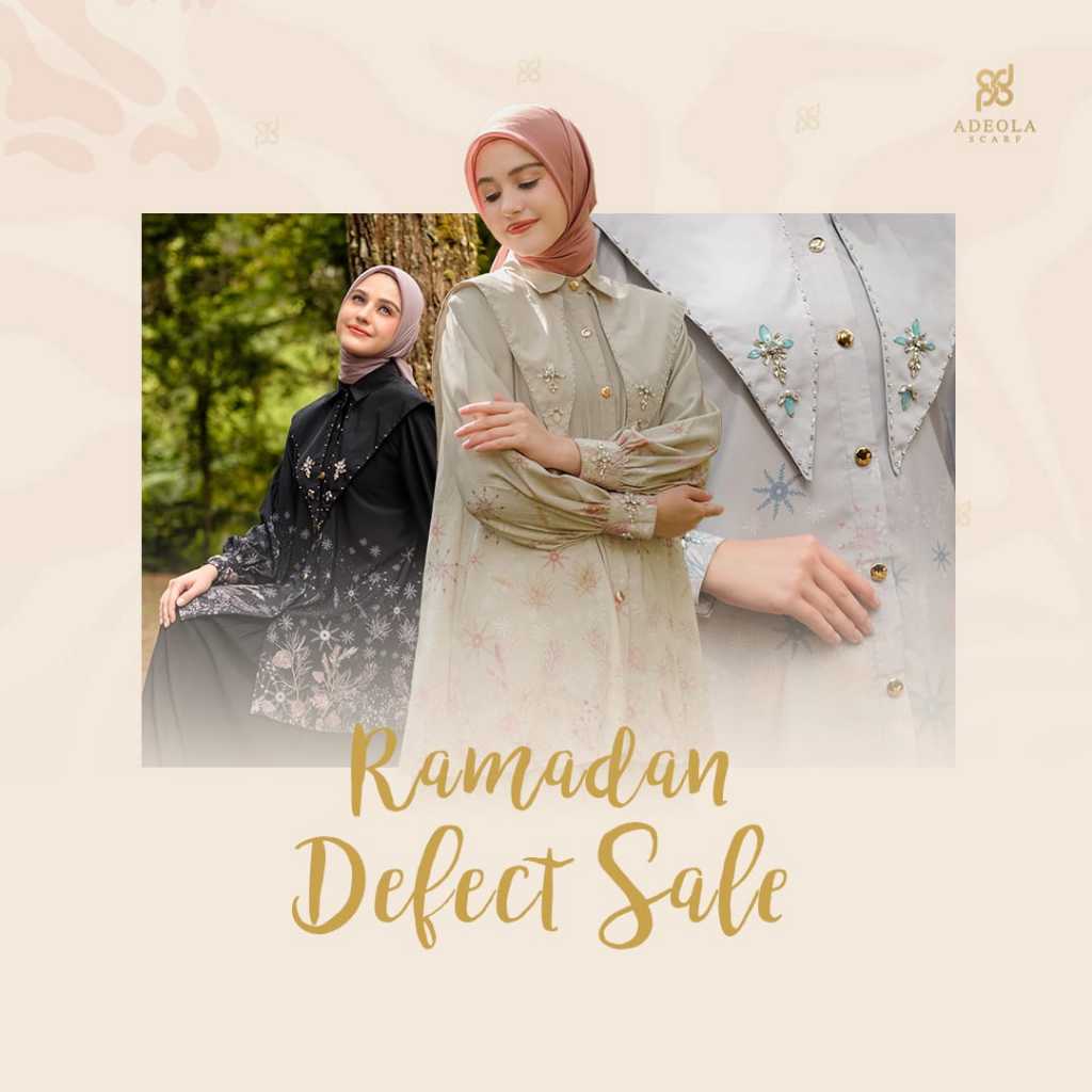 Adeola Scarf Defect Sale - Woodland Blouse - Blouse Wanita