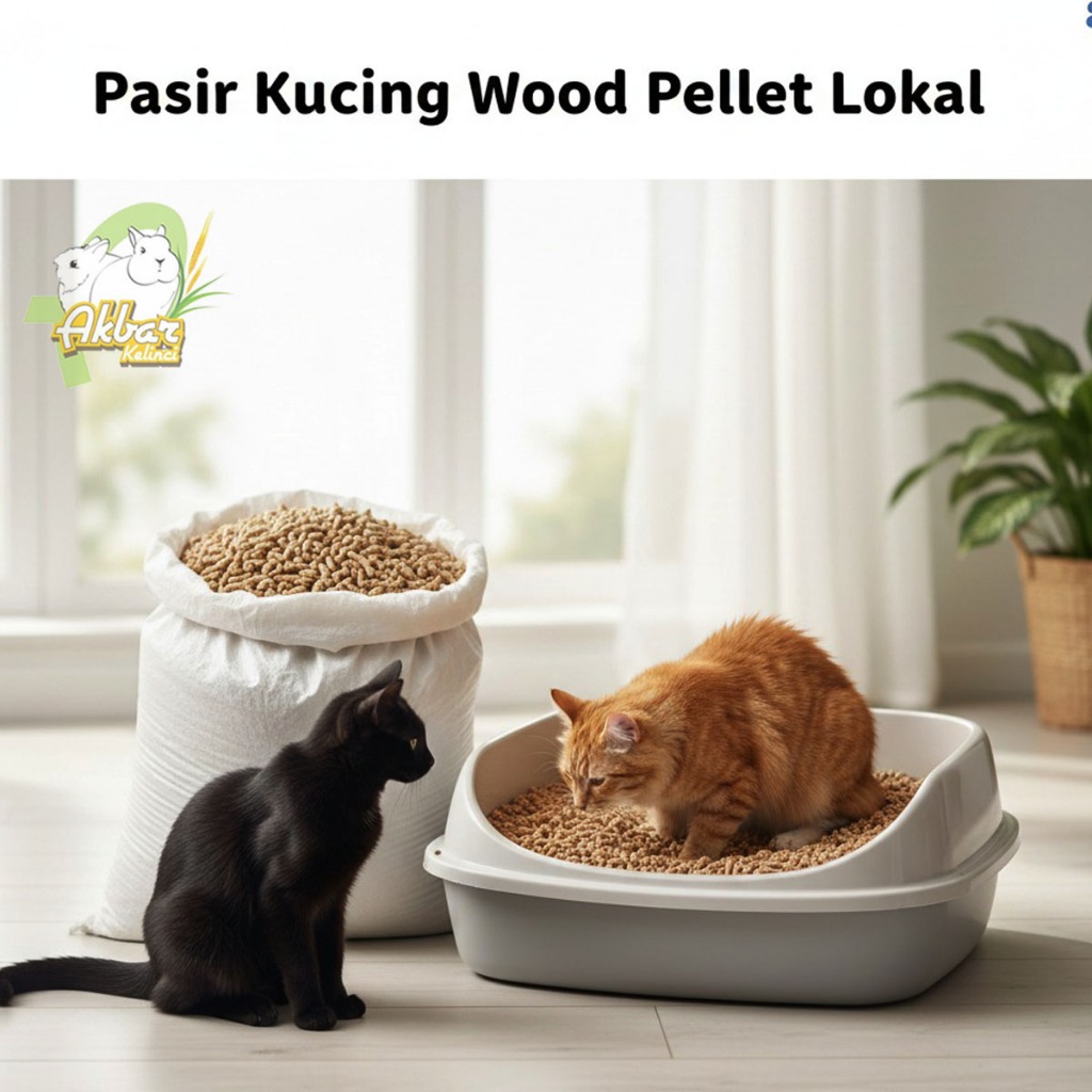 PELET KAYU WOOD PELET LOKAL 10 kg Wood pellet 10kg Serbuk Kayu Pelet