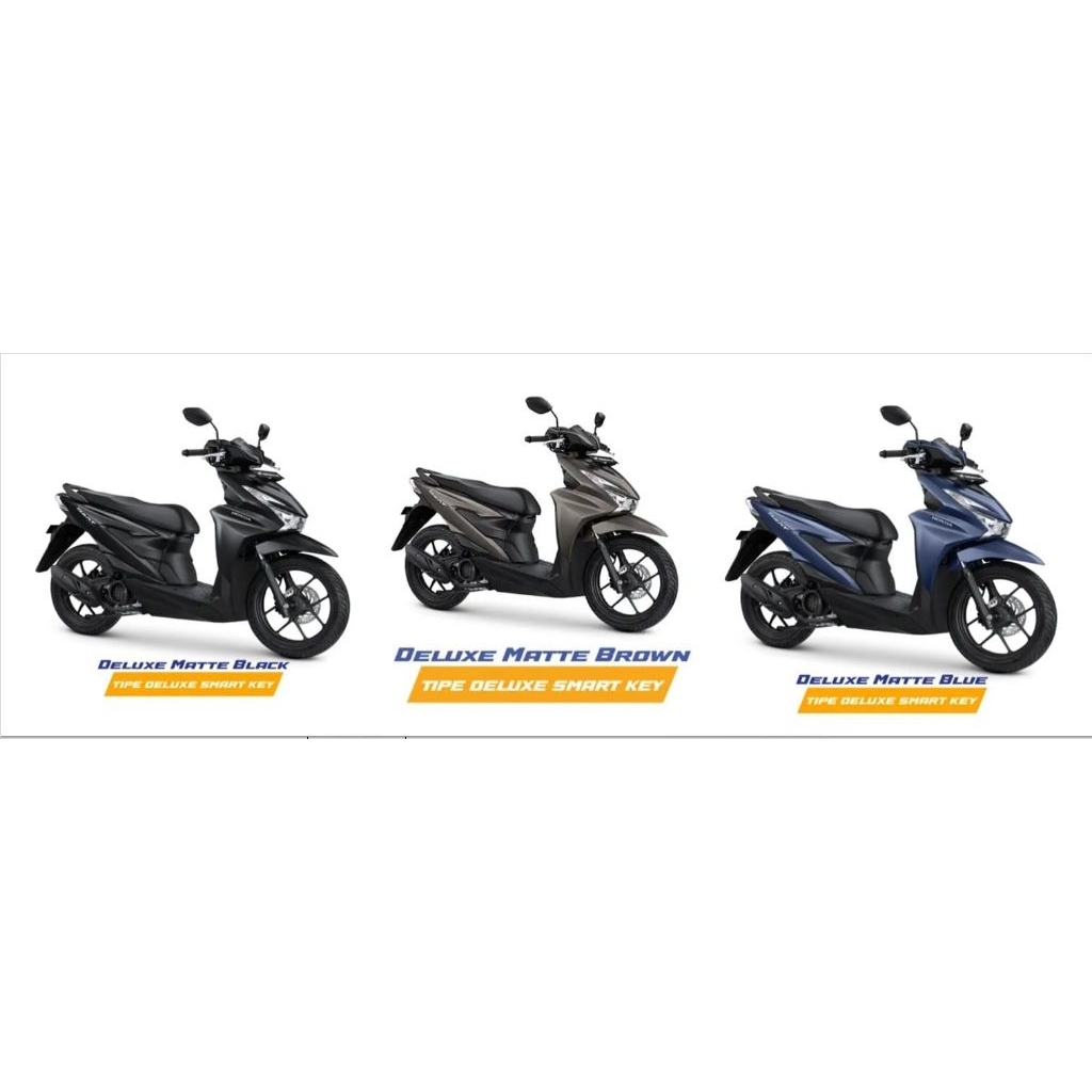 New Honda BEAT DELUXE Smartkeys Keyless CBS ISS 110CC