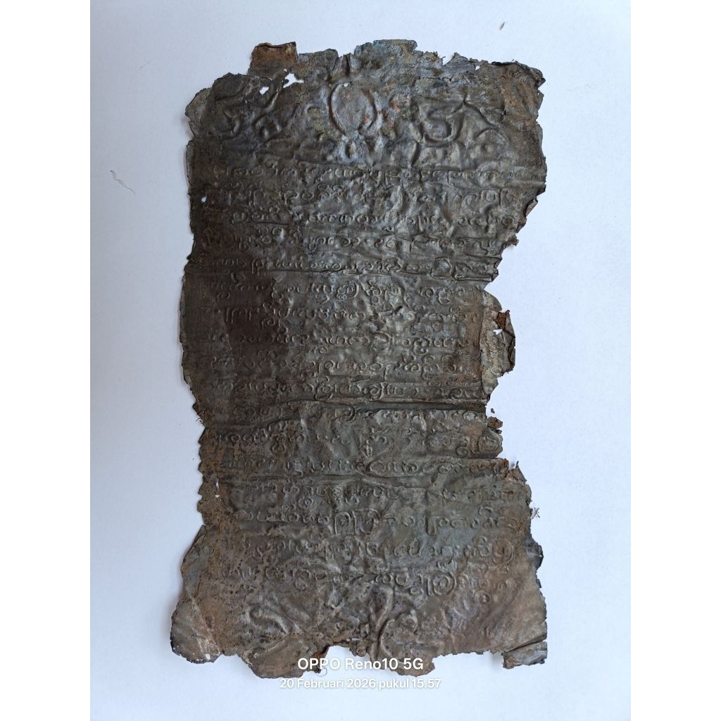 manuscrib perunggu kuno