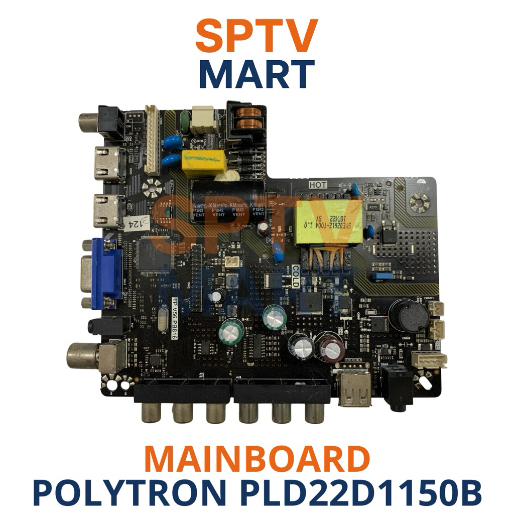 MAINBOARD POLYTRON PLD22D1150B – MB POLYTRON PLD22D1150B