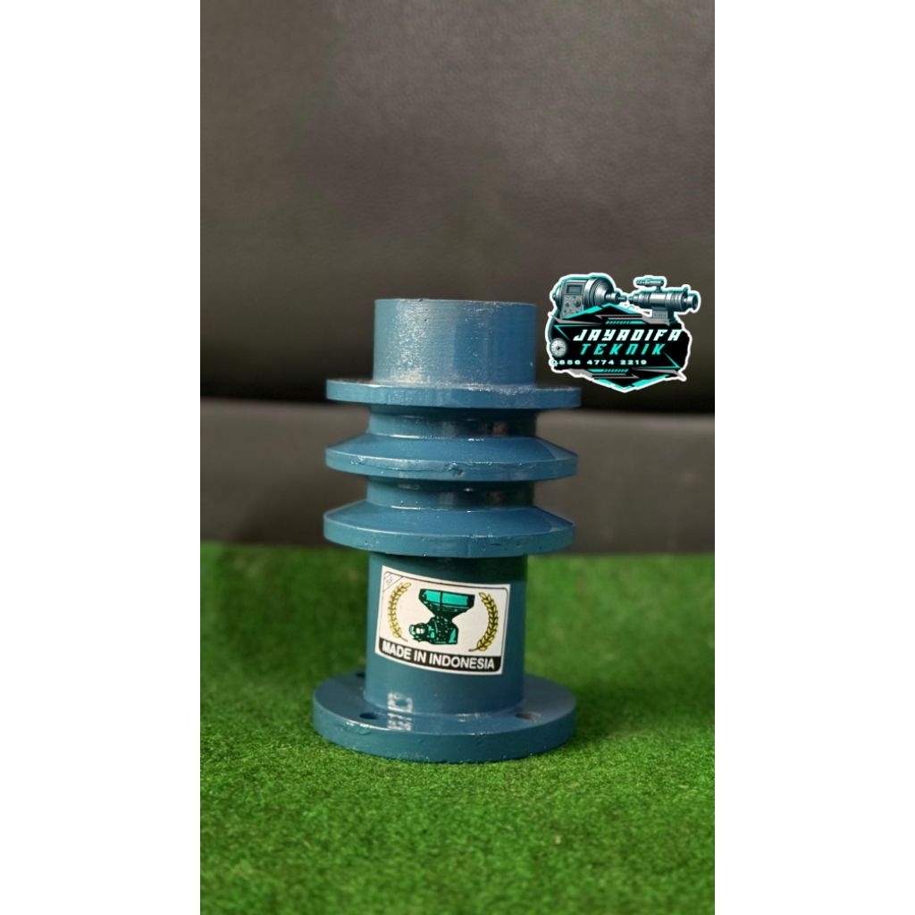 PULLEY PERONTOK PADI(CINA)/GRABAGAN UKURAN 3 INCH B2 As 25mm MESIN HONDA GX 390/420/460