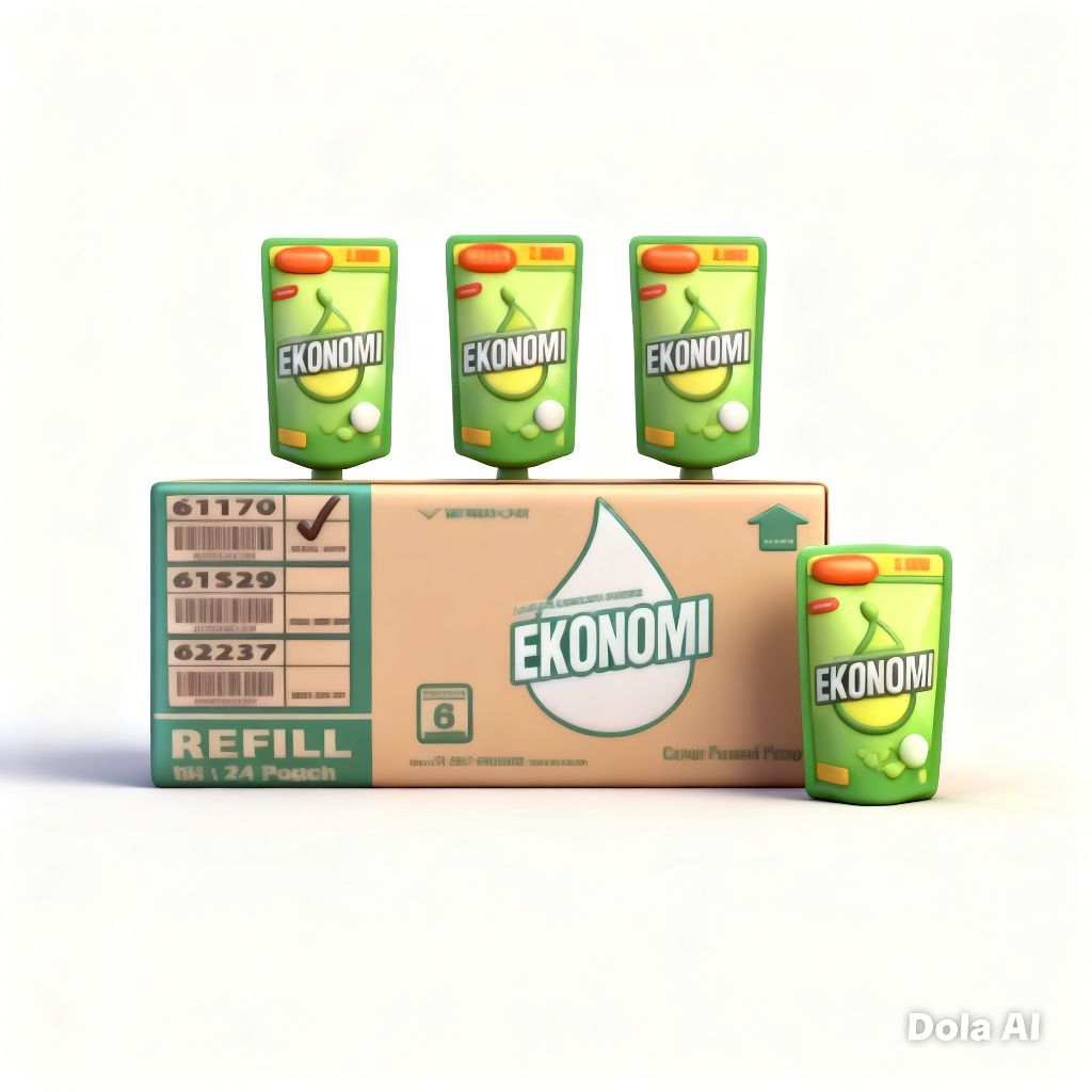 1 dus ekonomi cair kemasan 2000 sabun pencuci piring