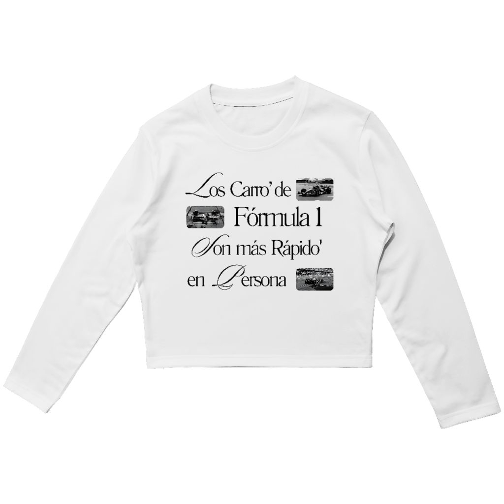 Longsleeve Baby Tee F1 Los Formula 1