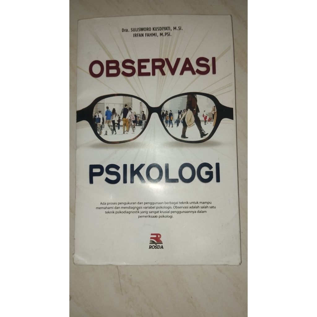 Preloved | | Buku Observasi Psikologi