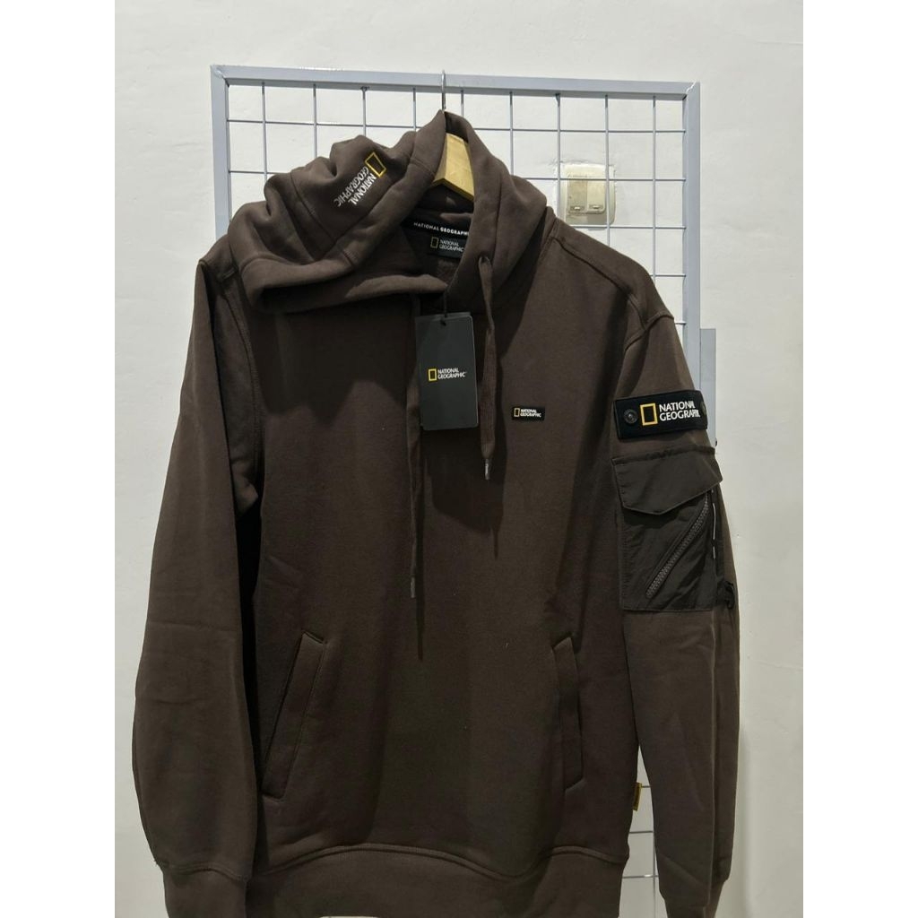 Jaket Hoodie NatGeo - Dark Brown