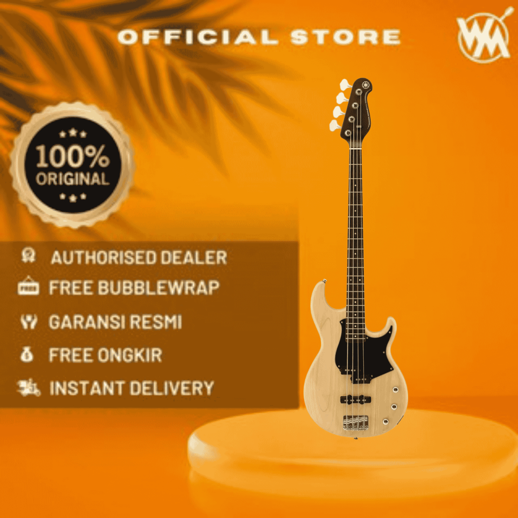Yamaha BB234 / BB 234 / BB-234 YNS Yellow Natural Satin
