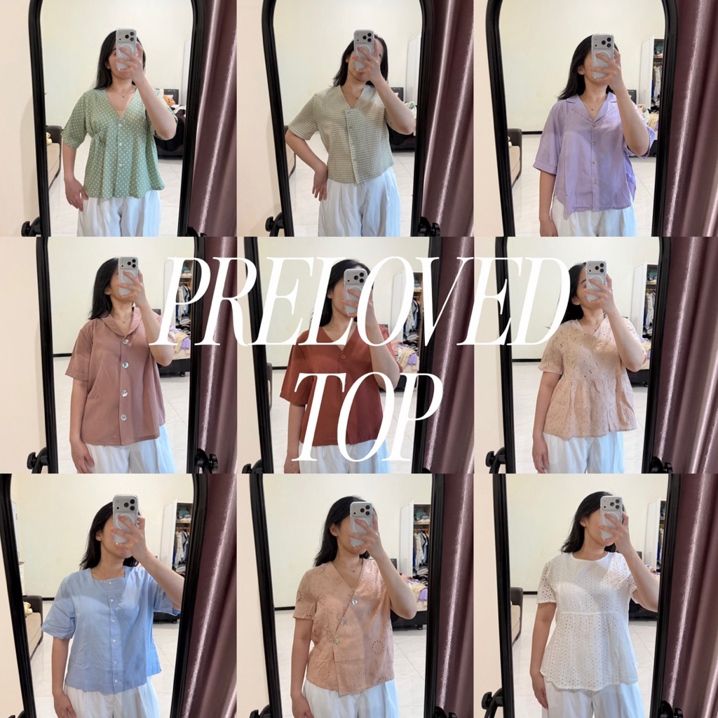 PRELOVED TOP | Blouse | Embroidery