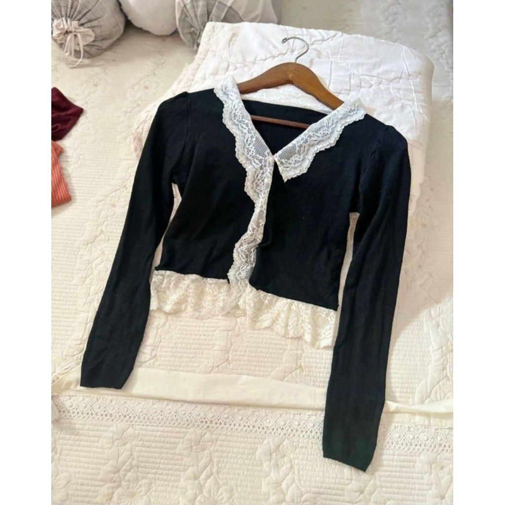Lace cardigan