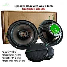 SPEAKER 6inch GREENBULL GS-689 COAXIAL/SPEAKER MOBIL 6"/ Speaker Pintu Mobil