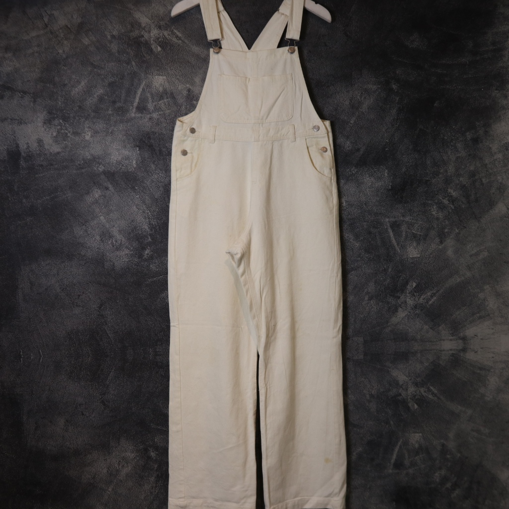 OVERALL WEGO JEANS DENIM PANTS JUMPSUIT CELANA PANJANG OV92 SIZE L 32-33