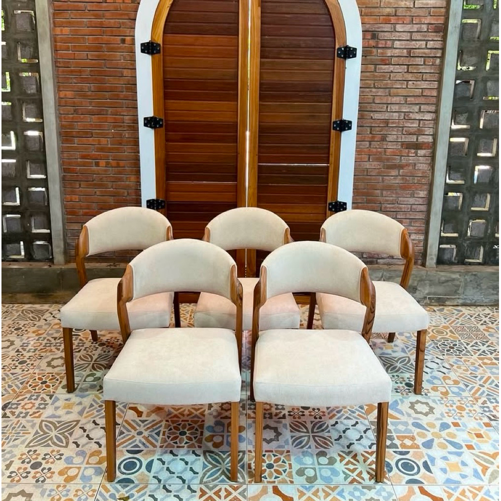 KURSI L JATI MINIMALIS