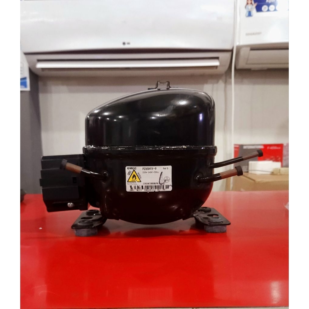 KOMPRESOR 1/6 PK KULKAS PINTU 2 ORIGINAL GMCC PZ65H1Y-9