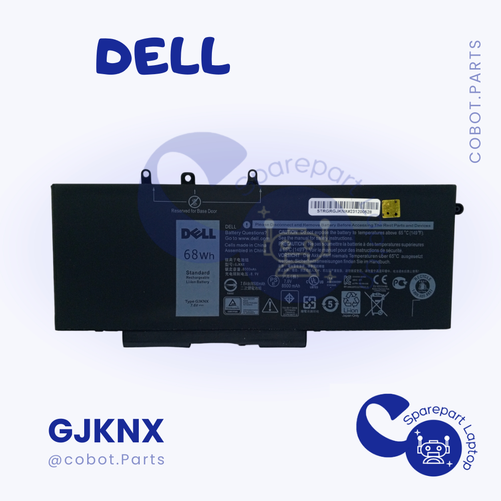 Baterai Dell Precision 15 3520 15 3530 M3520 M3530 Series GJKNX