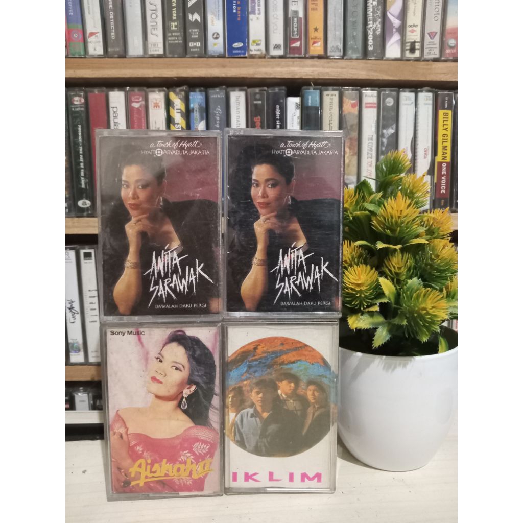 KASET ANITA SARAWAK, AISHAH , IKLIM PAKETAN 4 ALBUM ORIGINAL