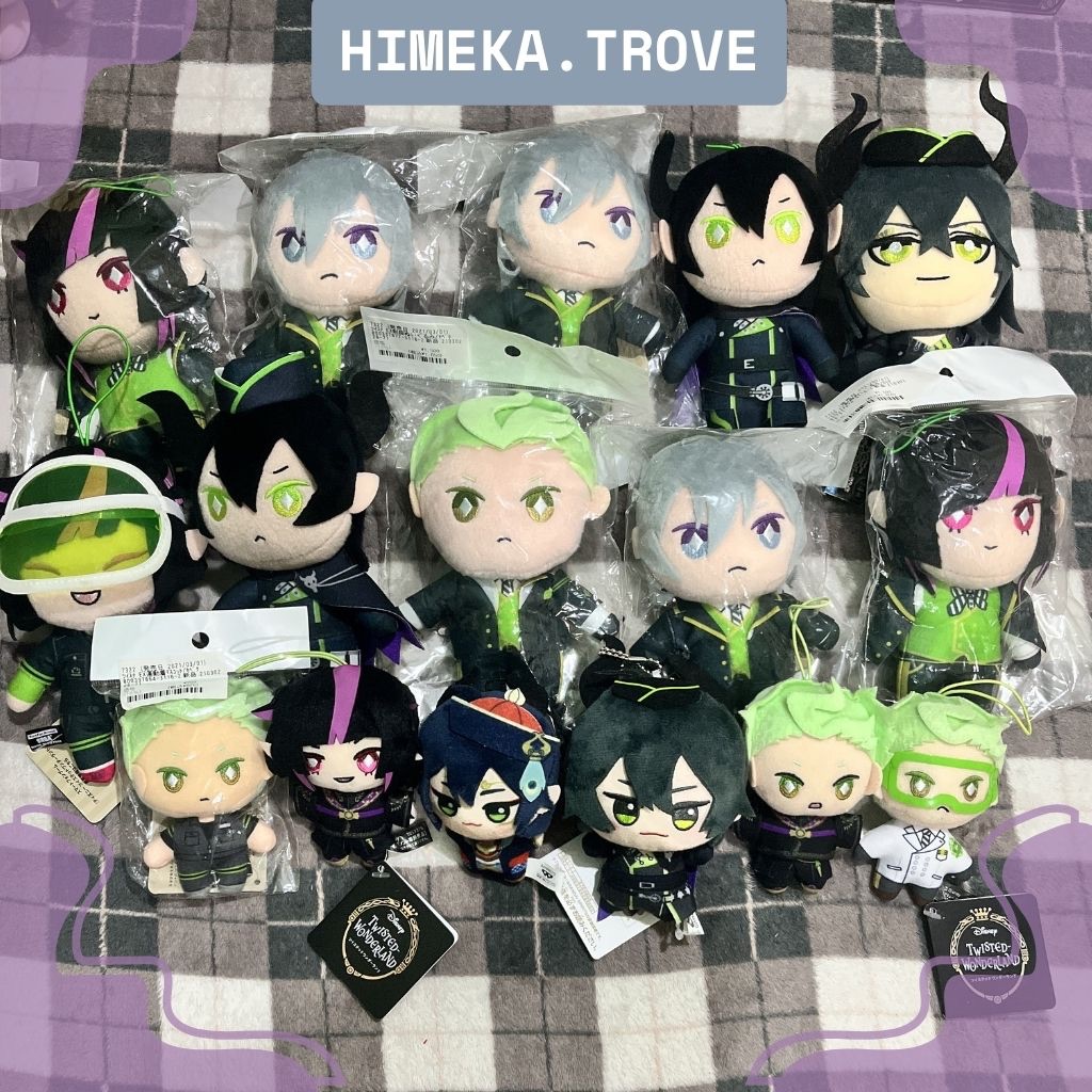 Disney Twisted Wonderland – Diasomnia (Malleus Draconia, Lilia Vanrouge, Silver, dan Sebek Zigvolt)