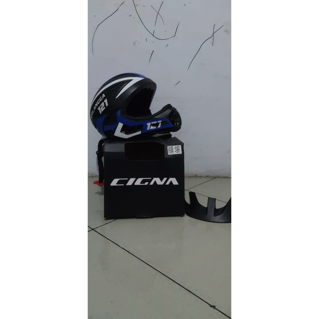 helm push bike merk CIGNA ukuran M