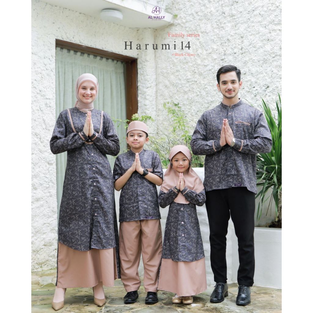 TERBARU 2026 SARIMBIT KELUARGA ALHALLY HARUMI 14 BLACK CHOCO