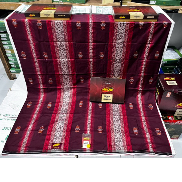 Sarung Atlas Premium 790 Jacquard Songket motif BHS  - Sarung Atlas Full Songket Timbul - Sarung Hit