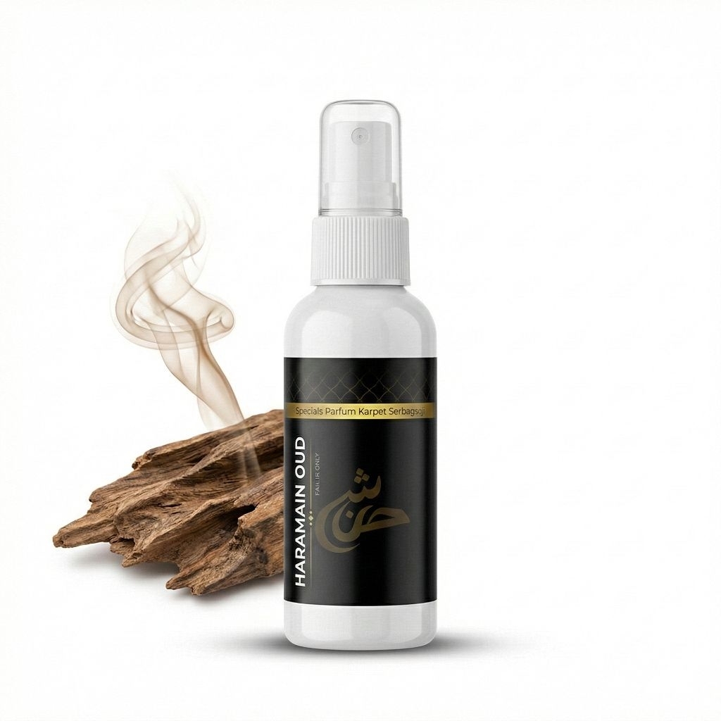 Parfum Sample 10ml Haramain Oud - Soft Aromatic Gaharu Luxury Untuk Ruangan FuLL AC