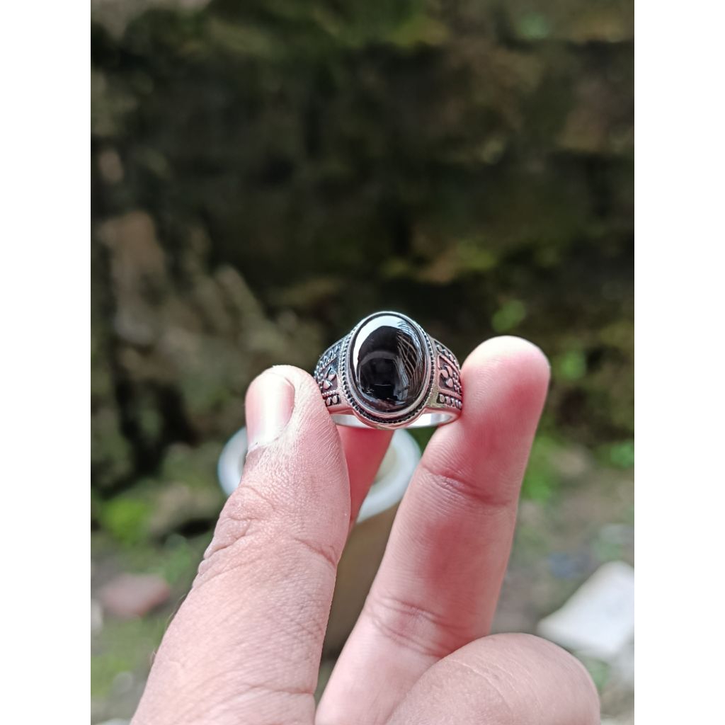 batu akik yaman Wulung natural
