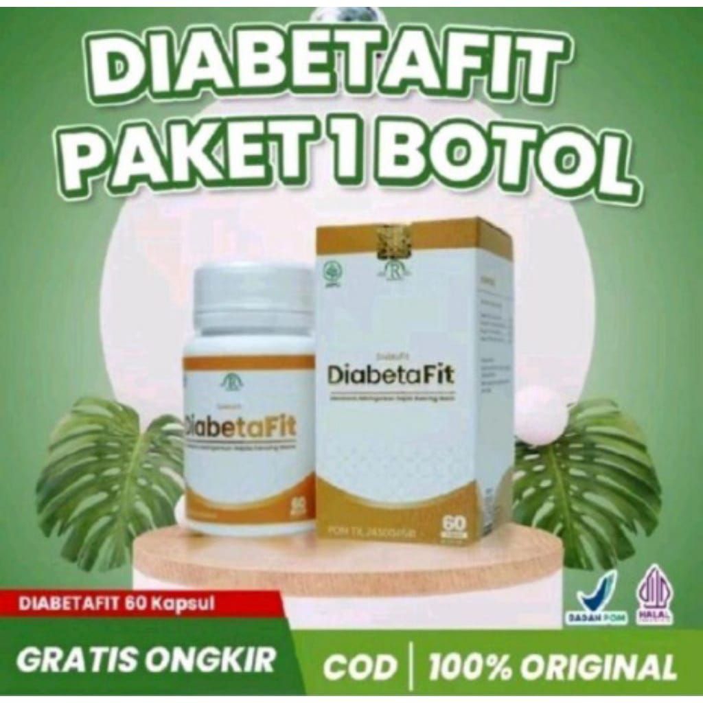 Diabetafit Herbal Alami untuk Neuropati 30 Kapsul