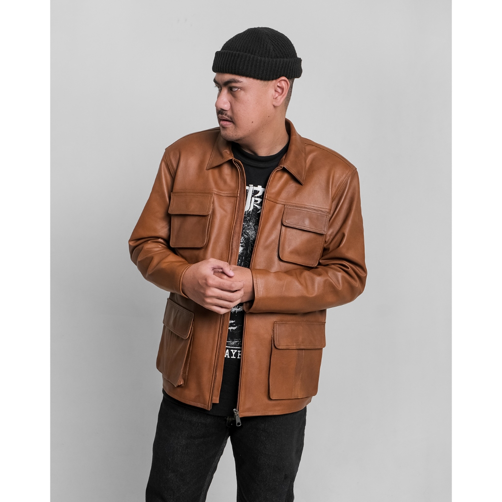 Jaket Kulit Safari